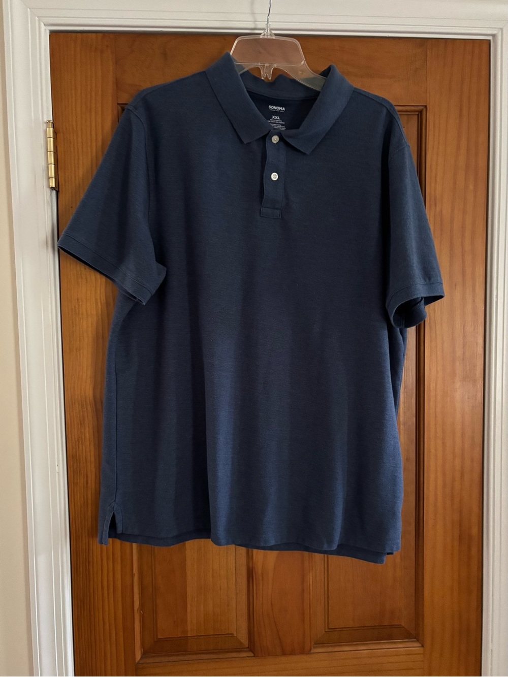 Sonoma Men's Navy Short-Sleeve Polo